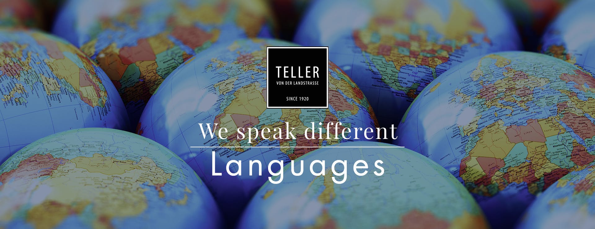 We speak different Languages